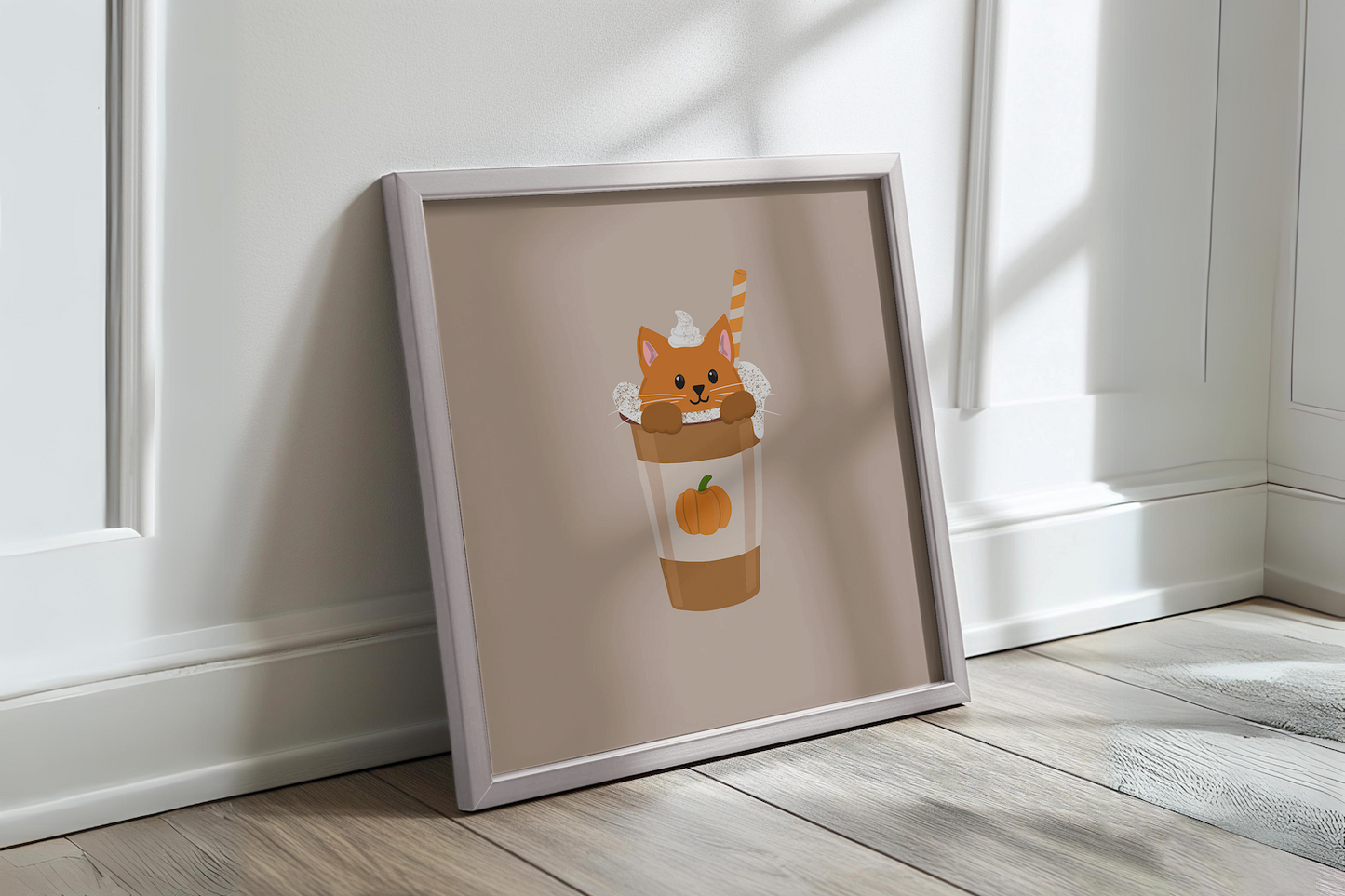 Poster „Pawkin Spiced Latte“ Marli Designstudio