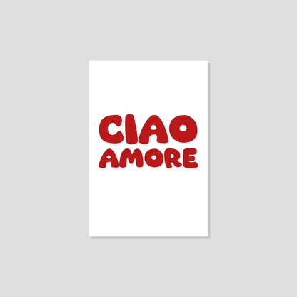 Postkarte „Ciao Amore“ Marli Designstudio