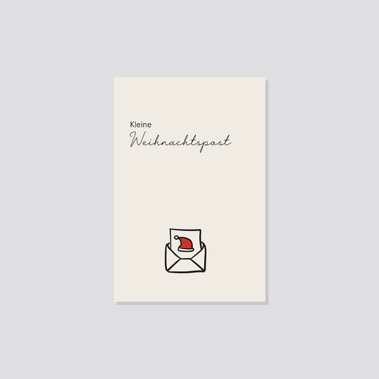 Weihnachtspostkarte „Weihnachtspost" Marli Designstudio