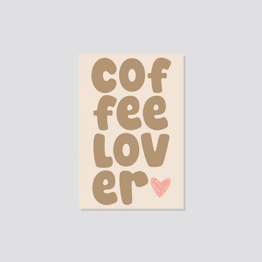 Postkarte „Coffeelover“ Marli Designstudio