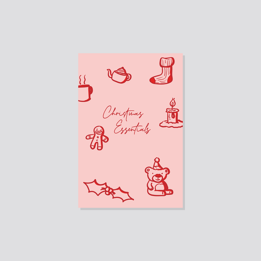 Weihnachtspostkarte „Christmas Essentials" Marli Designstudio