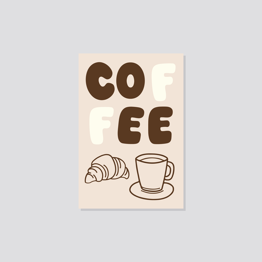 Postkarte „Coffee“ Marli Designstudio