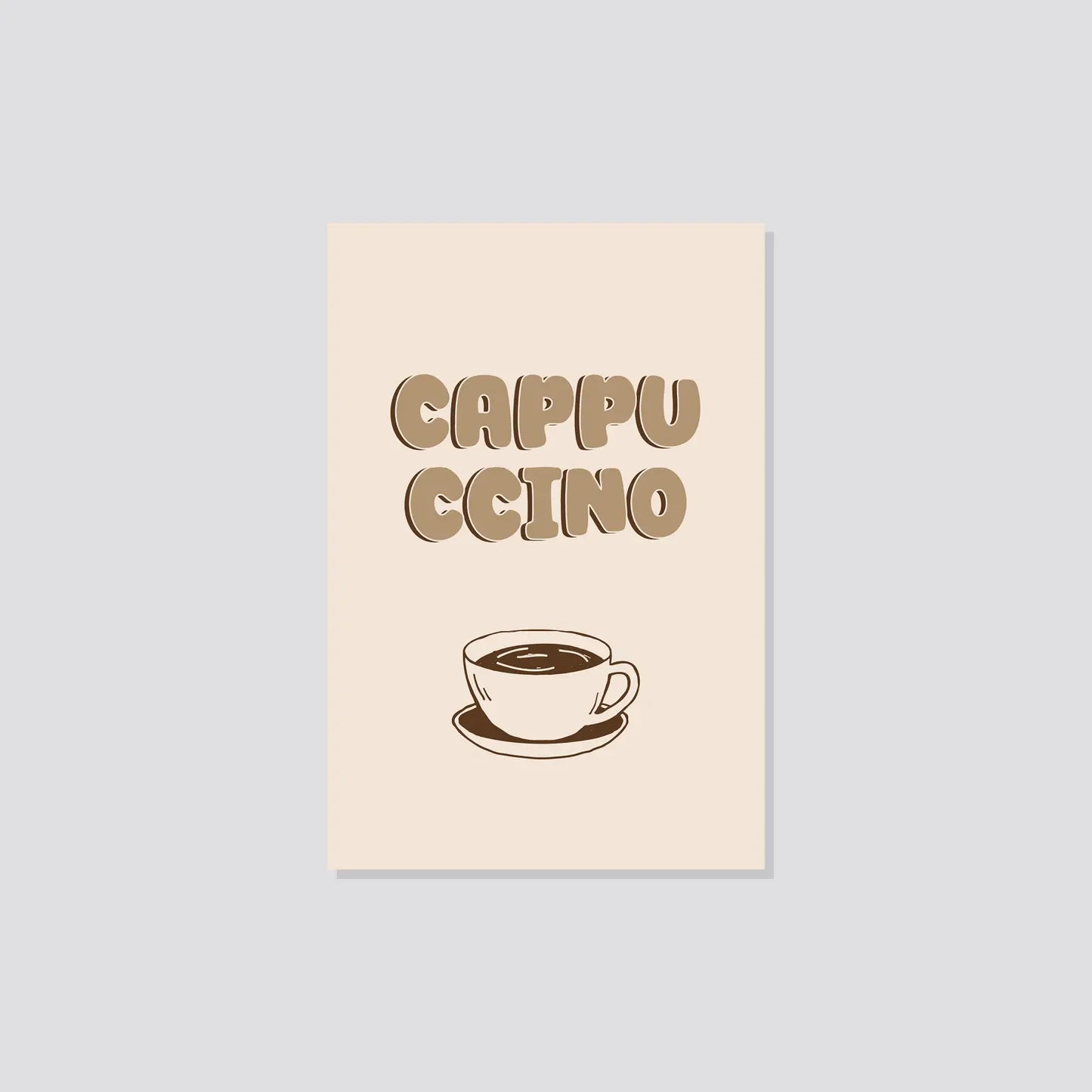 Postkarte „Cappuccino“ Marli Designstudio