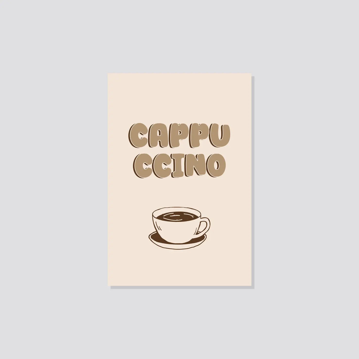 Postkarte „Cappuccino“ Marli Designstudio