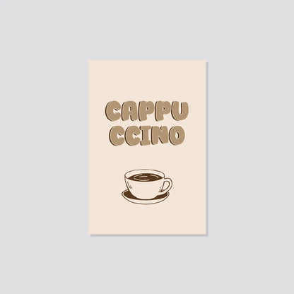 Postkarte „Cappuccino“ Marli Designstudio