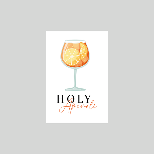 Postkarte „Holy Aperoli“ Marli Designstudio