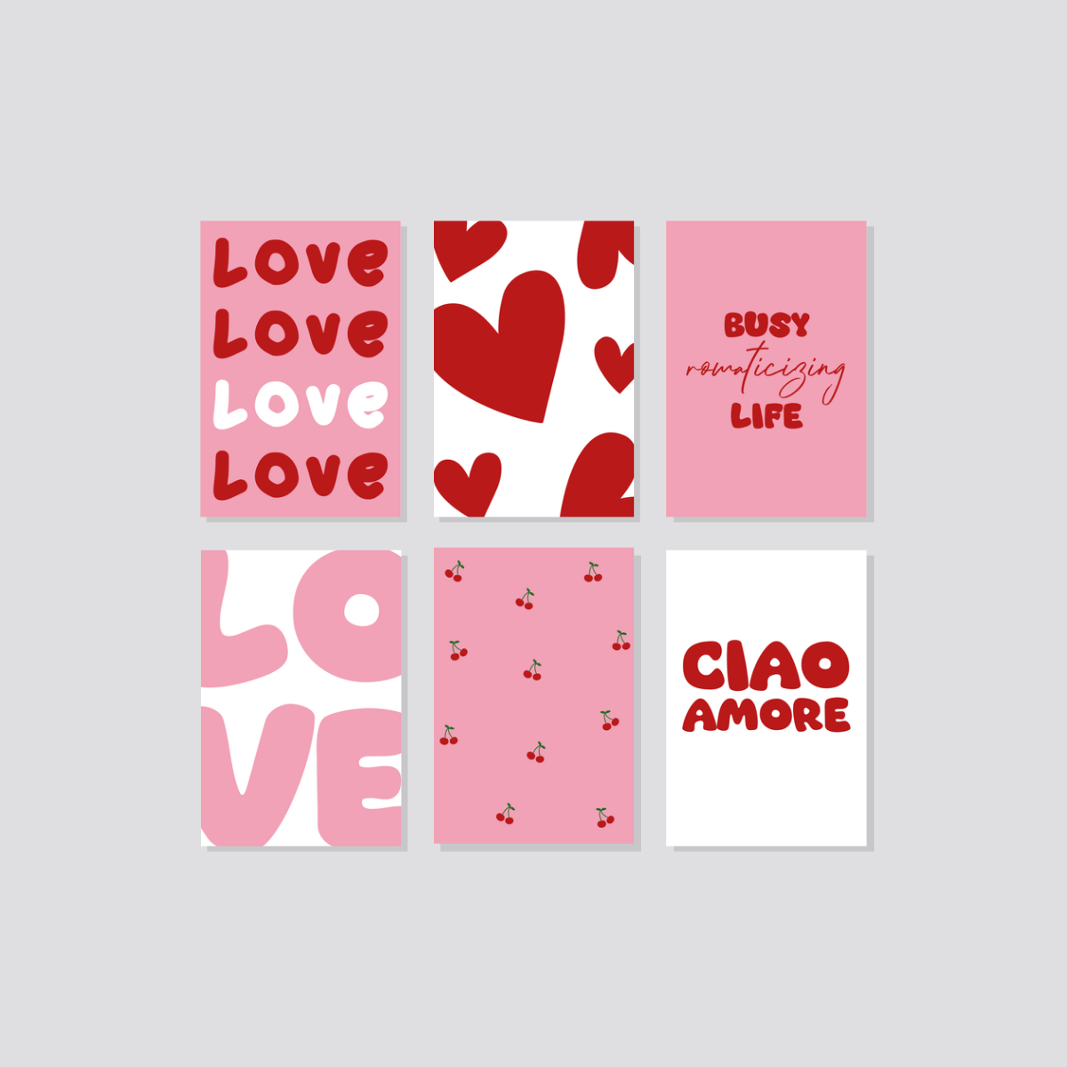 Postkarte „Love“ Marli Designstudio
