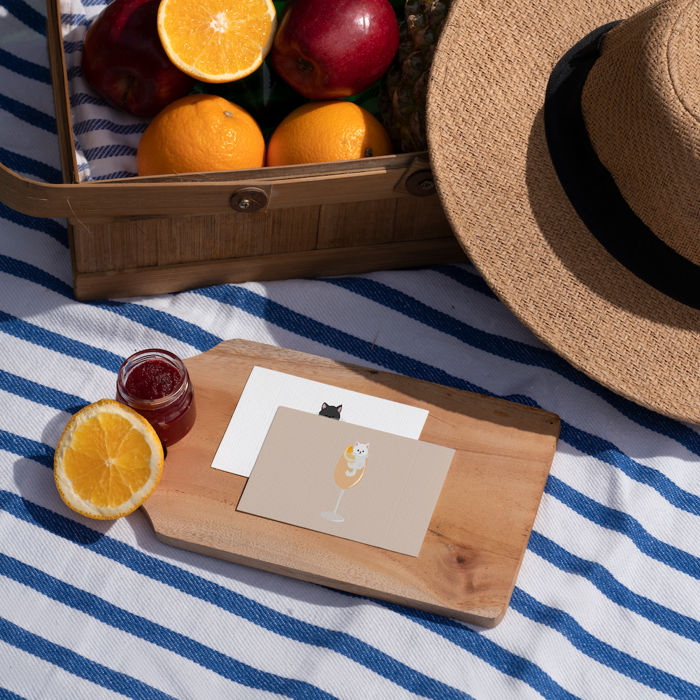 Postkarten-Set „Cocktail Cats“ Marli Designstudio