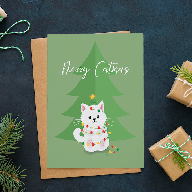 Postkarte "Christmas Tree" Marli Designstudio