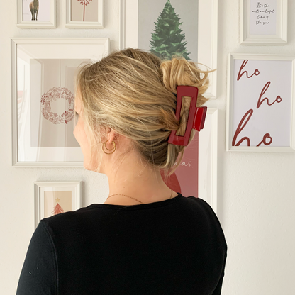 Haarklammer "Red romance" Marli Designstudio