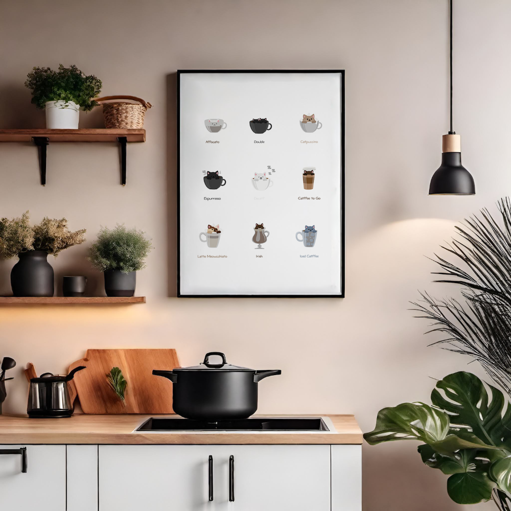 Poster „Catfee Guide“ Marli Designstudio