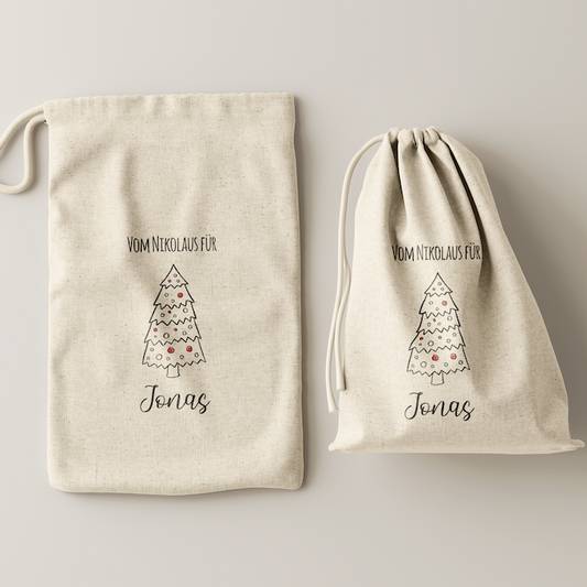 Personalisierter Nikolausbeutel Marli Designstudio