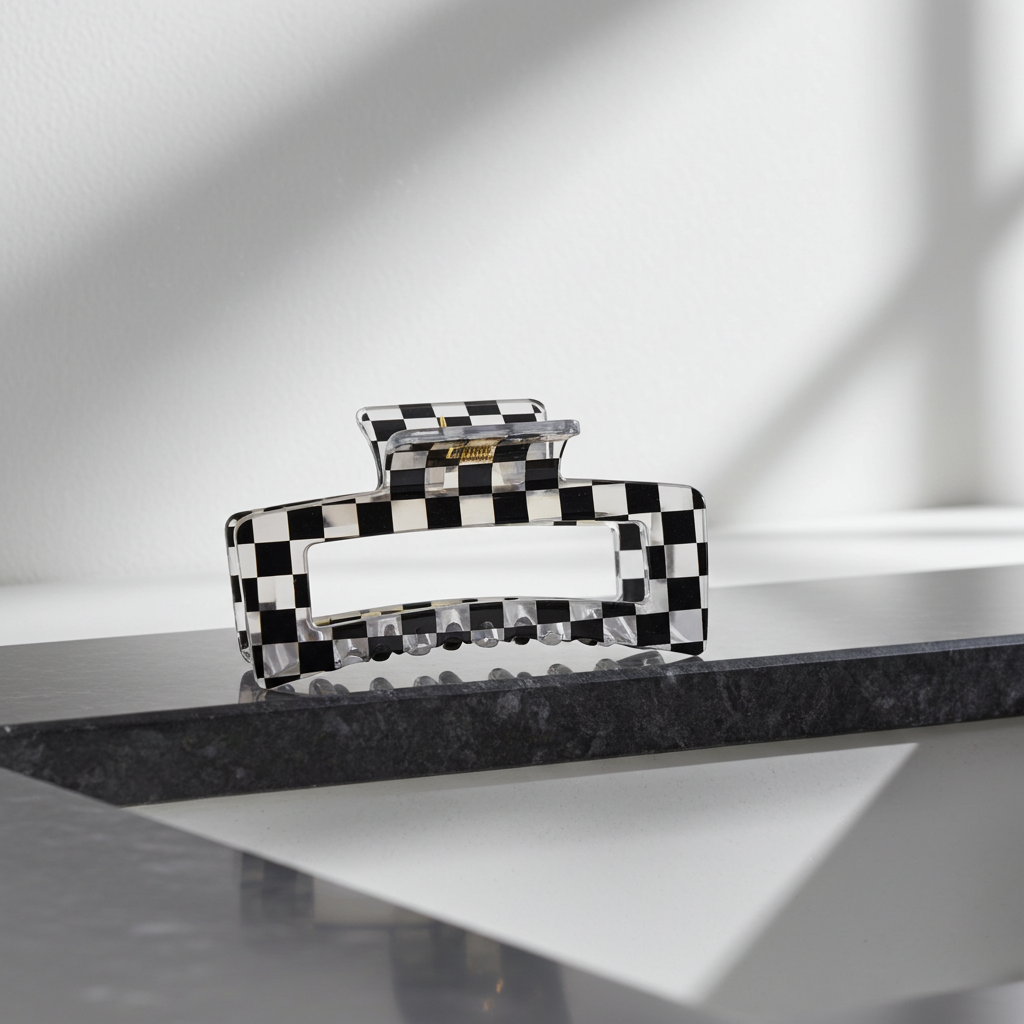 Haarklammer „Check Mate“ Marli Designstudio