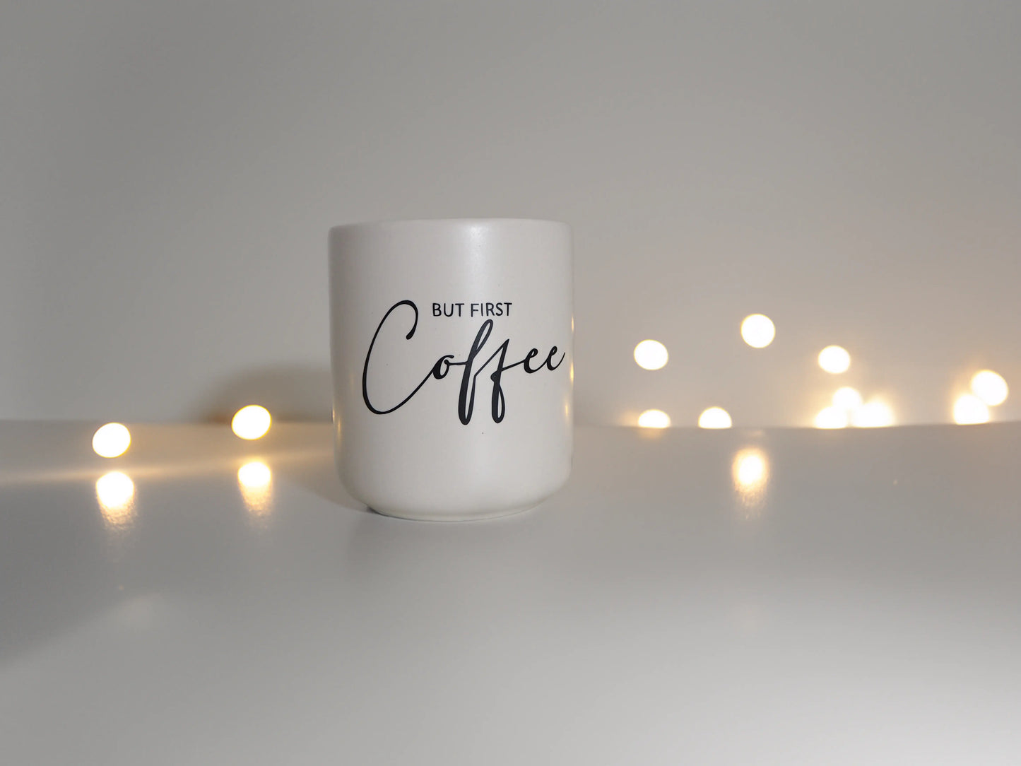 Kaffeetasse „But First Coffee“ Marli Designstudio